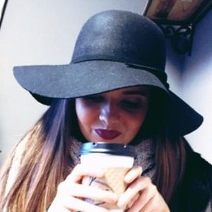 Floppy, wool, black hat | Dresses up any outfit!